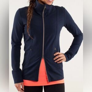 Lululemon Daily Yoga Jacket inkwell size 6
